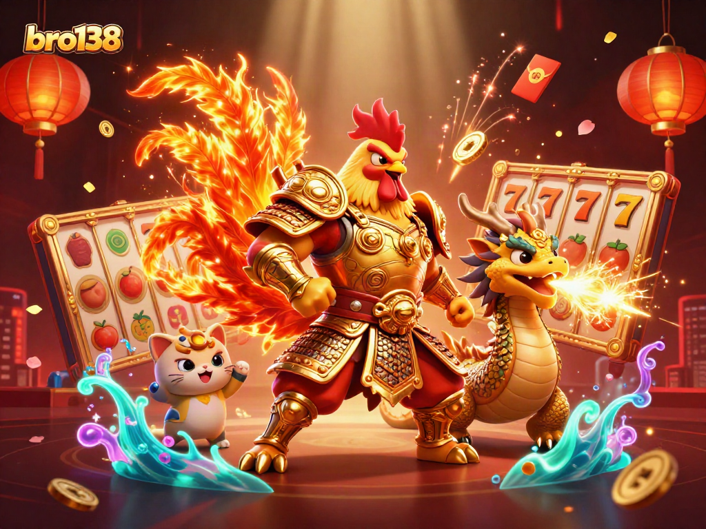 Experience thrilling wins at bro138 with vibrant slots and dynamic gaming champions in action.