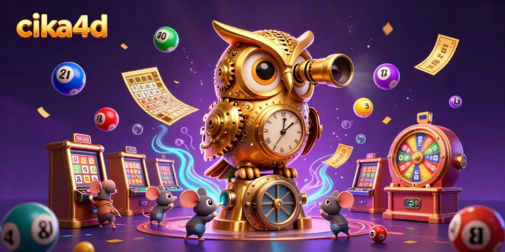 Experience cika4d with a thrilling 3D casino scene full of excitement and vibrant gaming elements.