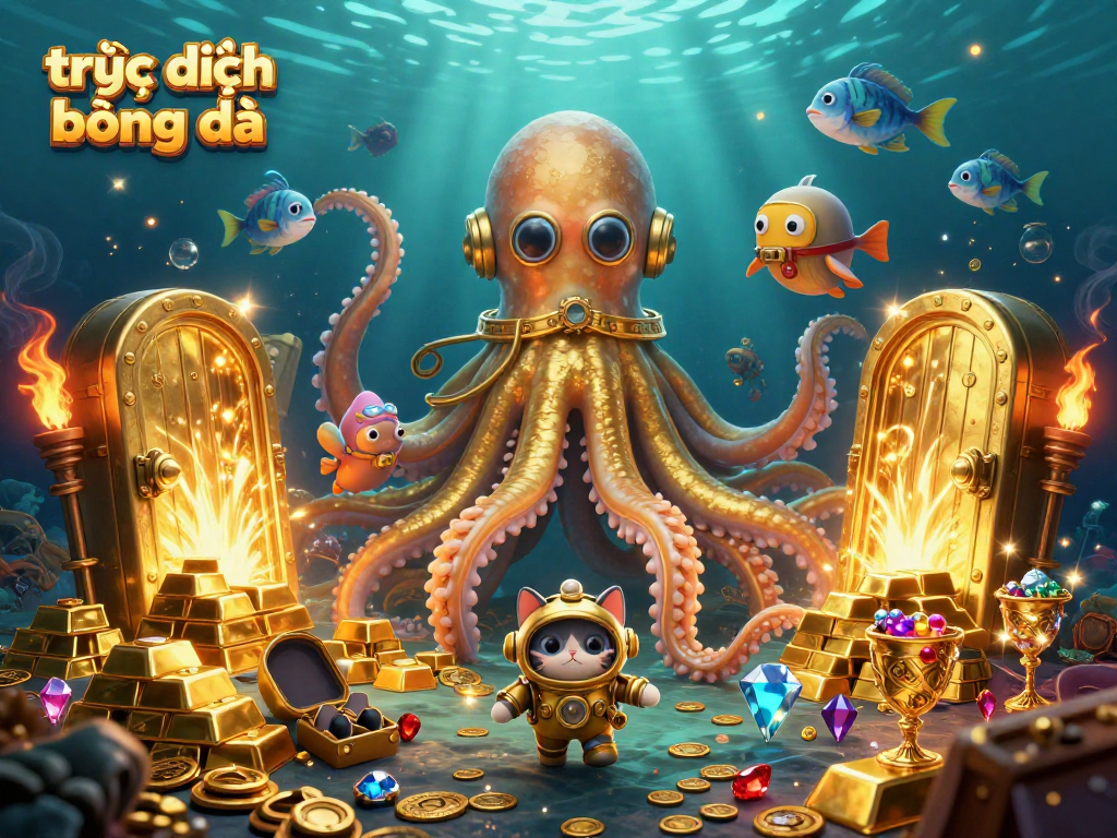 Experience breathtaking trực tiếp bóng đá with vibrant 3D underwater treasures and action-packed gambling elements.