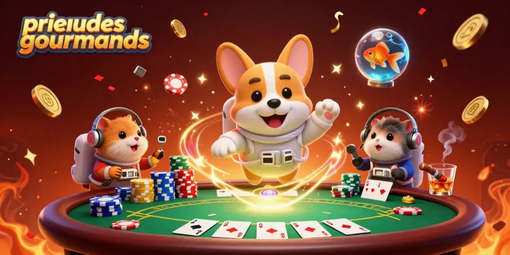 Experience exciting gaming in the cosmic casino of prieuredesgourmands with floating chips and vibrant fun.