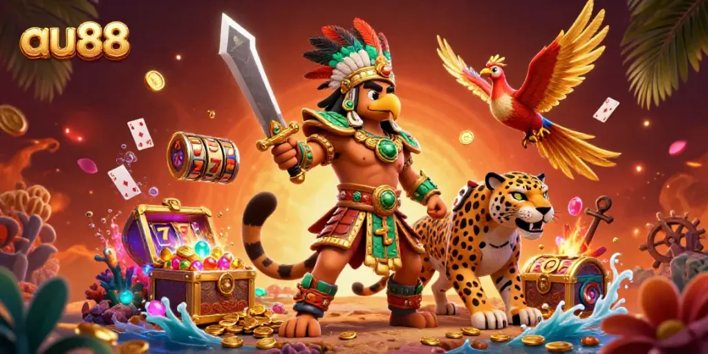 Engage with the thrilling world of au88 online casino featuring dynamic warriors and rich treasure.